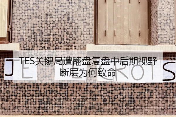 TES关键局遭翻盘复盘中后期视野断层为何致命