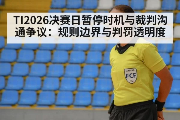 TI2026决赛日暂停时机与裁判沟通争议：规则边界与判罚透明度